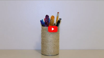 Pot à crayons
