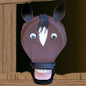 Masque de
Cheval, Âne, Zèbre