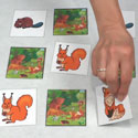 Jeu: Les animaux de la forêt
