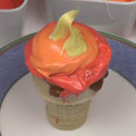 Cupcake torche olympique