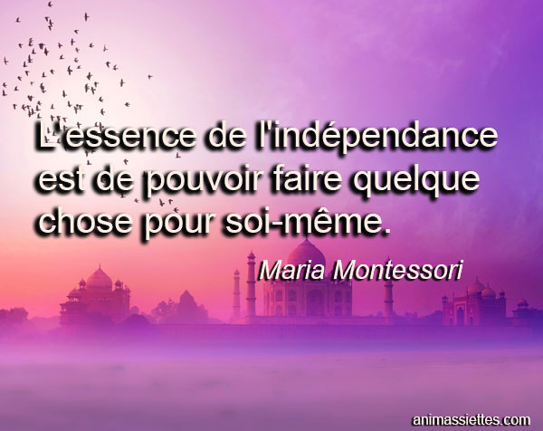L Essence De L Independance Citation Animassiettes